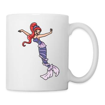 Sirène - Mug blanc - blanc - Droite