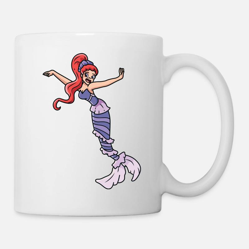 Sirène - Mug blanc - blanc