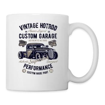 HOTROD HOT ROD RETRO VINTAGE HOTRODS MUSCLE MOTIFS - Mug - white - Right