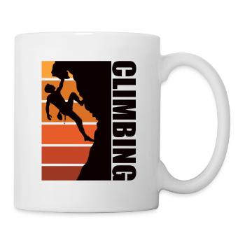 Escalade - Grimpeurs - Mug blanc - blanc - Droite