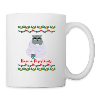 Have a Christmas - Grumpy - Mug - white - Right