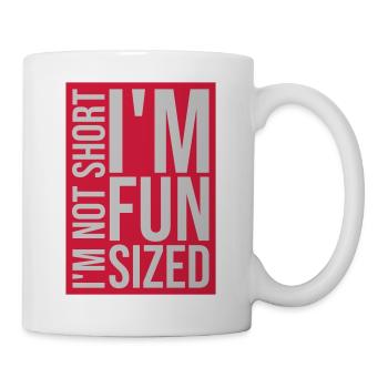 Not short fun sized - Mug - white - Right