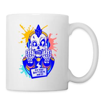 Skull Dude - Tasse - Weiß - Rechts