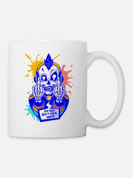 Skull Dude - Mug blanc - blanc