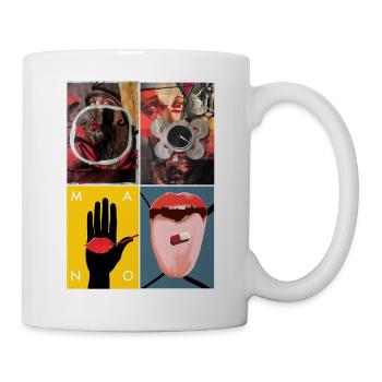 together with 2 works by massimiliano sbrescia - Mug - white - Right