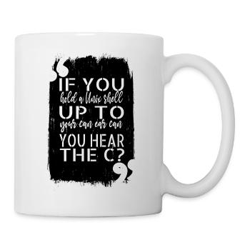doctor programming language gift present idea - Tasse - Weiß - Rechts