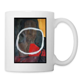 OLTRE, 2020 von massimiliano sbrescia - Tasse - Weiß - Rechts