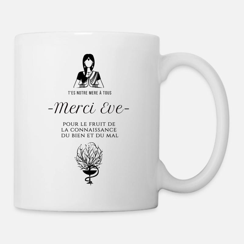 Merci Eve - Mug blanc - blanc