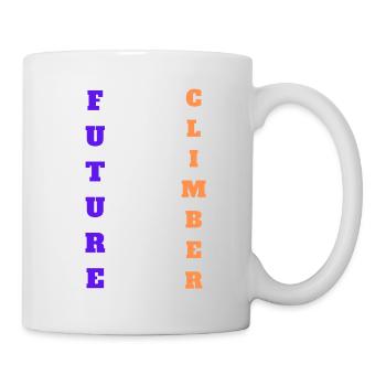 Future Rock Climber - Mug - white - Right