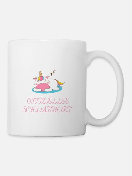 OFFIZIELLES SCHLAFSHIRT - Tasse - Weiß