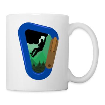 Canyoning Rock Climbing - Mug - white - Right