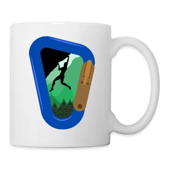 Trad Climbing Rock Climbing - Mug - white - Right