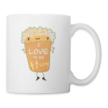 Ich liebe es, verschwommen zu sein. - Tasse - Weiß - Rechts