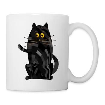Cat - Mug - white - Right