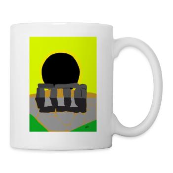 Good omen v.Improved. - Mug - white - Right