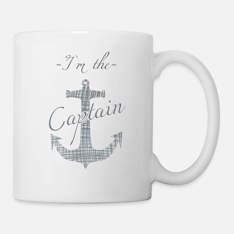Captain Kapitän - Tasse - Weiß
