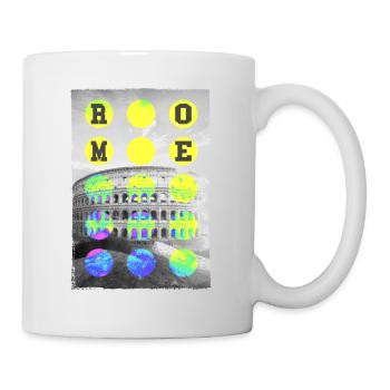 Rome Rome Italie Ville Skyline Accueil Amour Vacances - Mug blanc - blanc - Droite