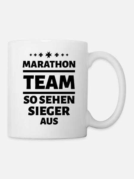 Triathlon Swim Bike Run Marathon - Tasse - Weiß