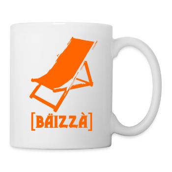 Bäizaa - Lautschrift - Tasse - Weiß - Rechts