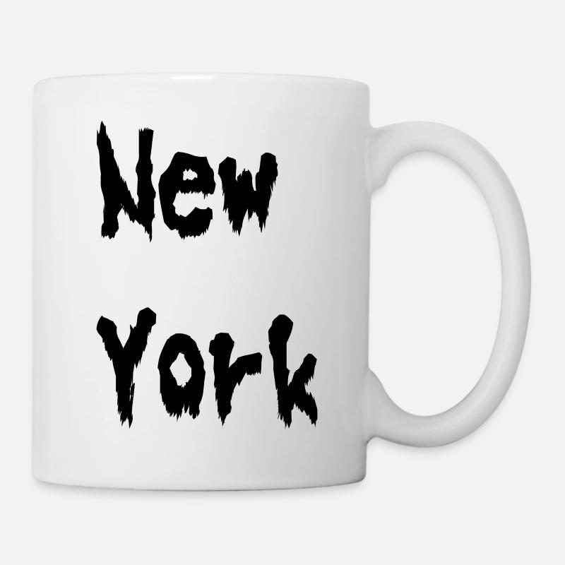 New York New York utilise les États-Unis - Mug blanc - blanc
