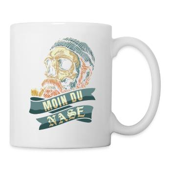 Moin du Nase Northern Germany North German Motif - Mug - white - Right