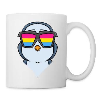 Pansexuell Pinguin Geschenk - Tasse - Weiß - Rechts
