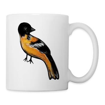 Pirol - Tasse - Weiß - Rechts