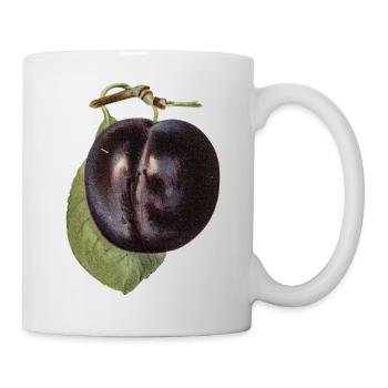 LA PRUNE 3 - Mug blanc - blanc - Droite