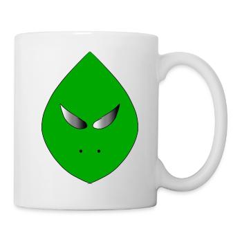 Green alien - Mug - white - Right