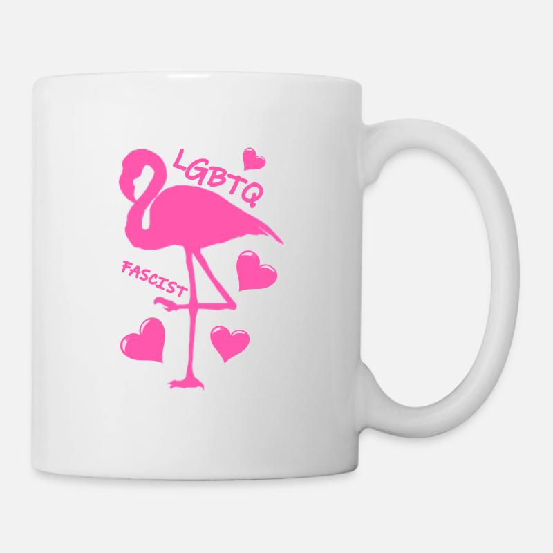 FASCISTE LGBTQ - Mug blanc - blanc