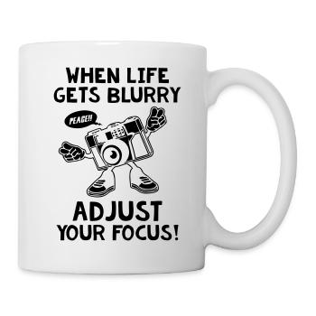 Camera - Tasse - Weiß - Rechts