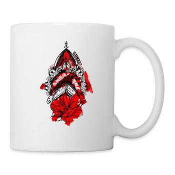 Die Motte - Tasse - Weiß - Rechts