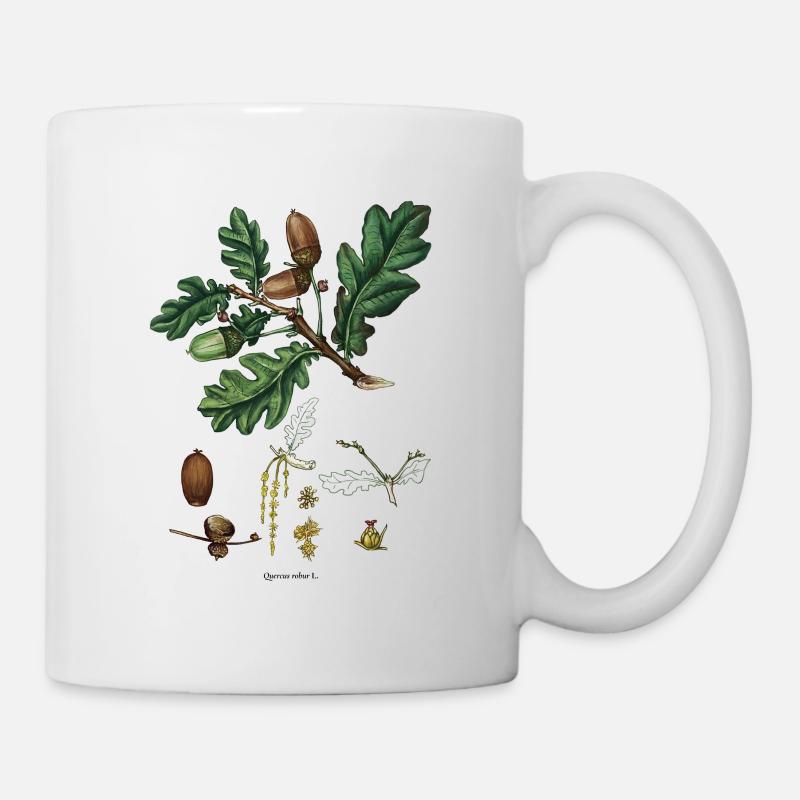Chêne - Mug blanc - blanc