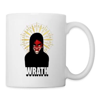 Zorn - Tasse - Weiß - Rechts