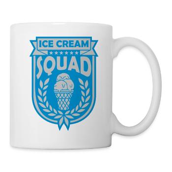 Bannière Ice Cream Squad - Mug blanc - blanc - Droite