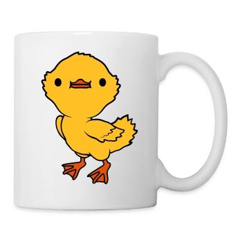 J’adore le mignon petit canard - Mug blanc - blanc - Droite