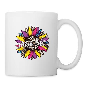 Momlife - Mutter, Lifestyle - Tasse - Weiß - Rechts