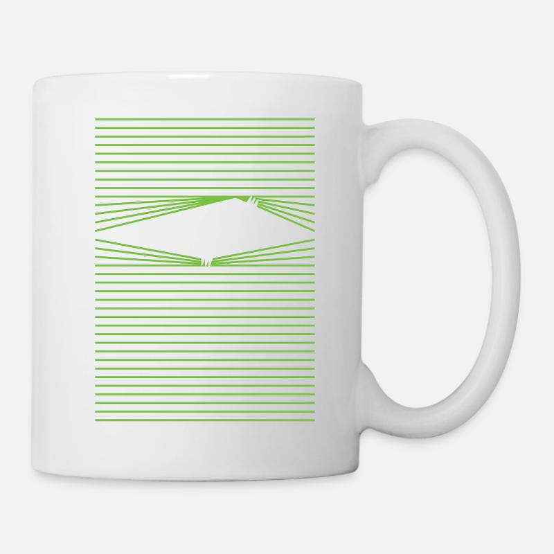 Schattenrolle - Tasse - Weiß