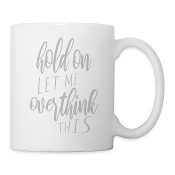 Permettez-moi d’exagérer - Mug blanc - blanc - Droite