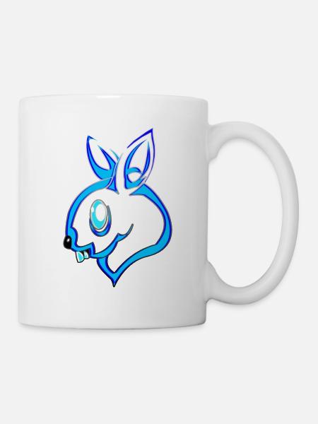 Kelinci Biru Online - Mug - white