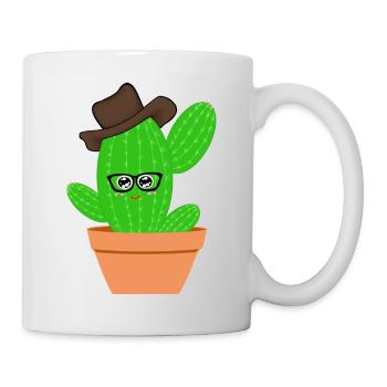 Cactus plant - Mug - white - Right