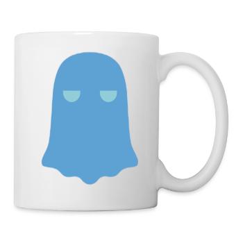 Blau - Tasse - Weiß - Rechts
