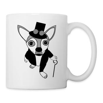 Chihuahua Gentleman - Mug - white - Right