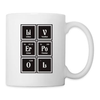 | de Liverpool Tableau périodique des éléments - Mug blanc - blanc - Droite