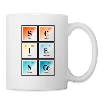 | scientifique Tableau périodique des éléments - Mug blanc - blanc - Droite