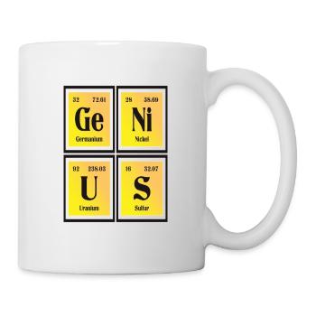 Genius | Periodic Table of Elements - Mug - white - Right