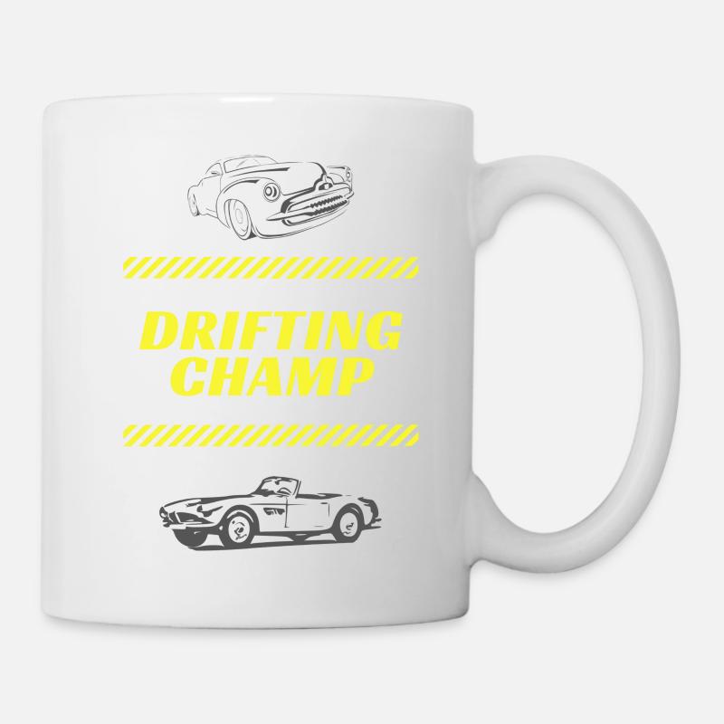 Drifting Champ - Tasse - Weiß