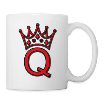 Poker Queen / Poker Königin - Mug - white - Right