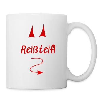 Reißteifl - Tasse - Weiß - Rechts