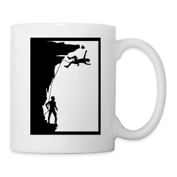 climbing - Tasse - Weiß - Rechts